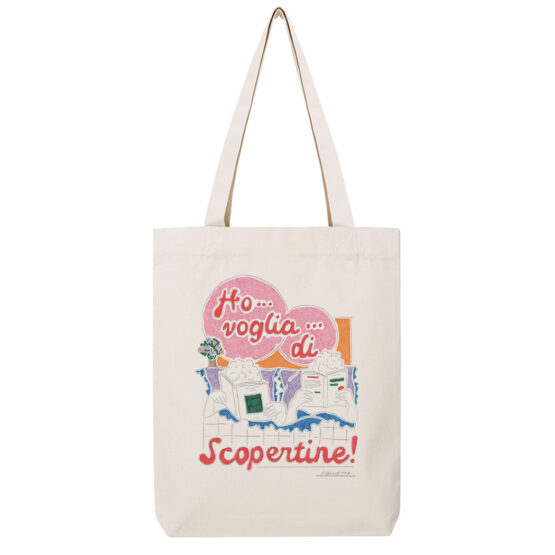 Shopper - HO VOGLIA DI SCOPERTINE natural