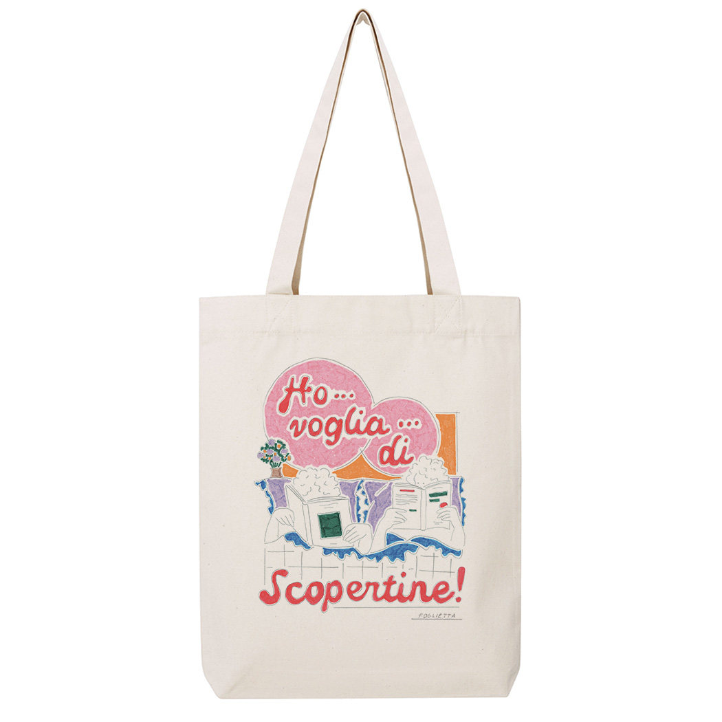 SHOPPER - HO VOGLIA DI SCOPERTINA natural